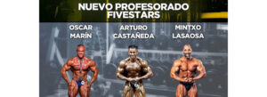 FiveStars Fitness amplía su equipo docente con campeones mundiales en fisicoculturismo