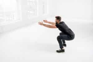 sentadillas con salto