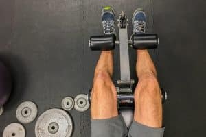 rutina de piernas en el gym