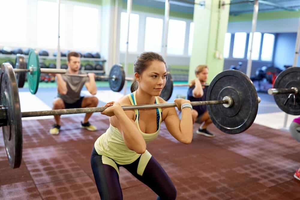 entrenamiento de fuerza en mujeres