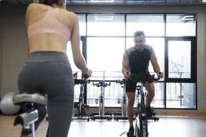 monitor de sala fitness